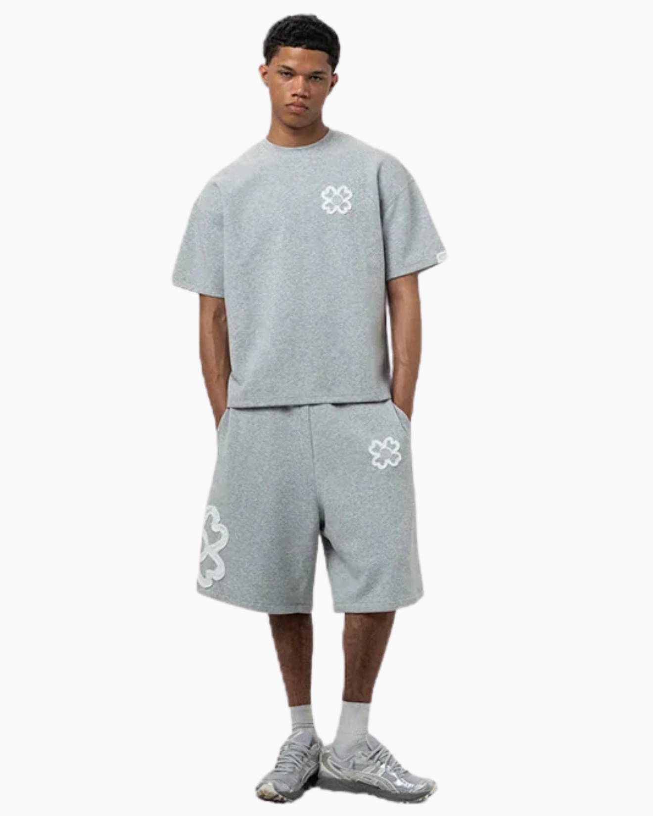 T-SHIRT STONE GREY