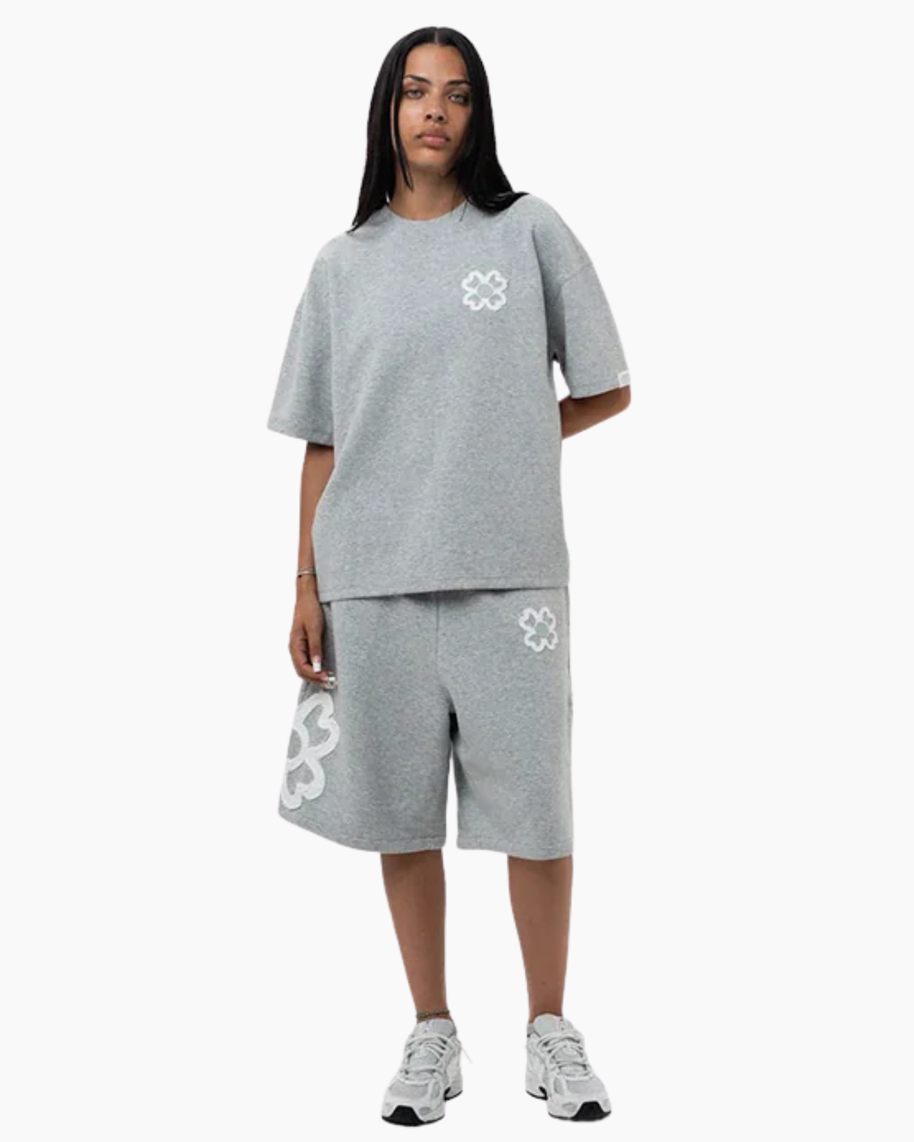 T-SHIRT STONE GREY