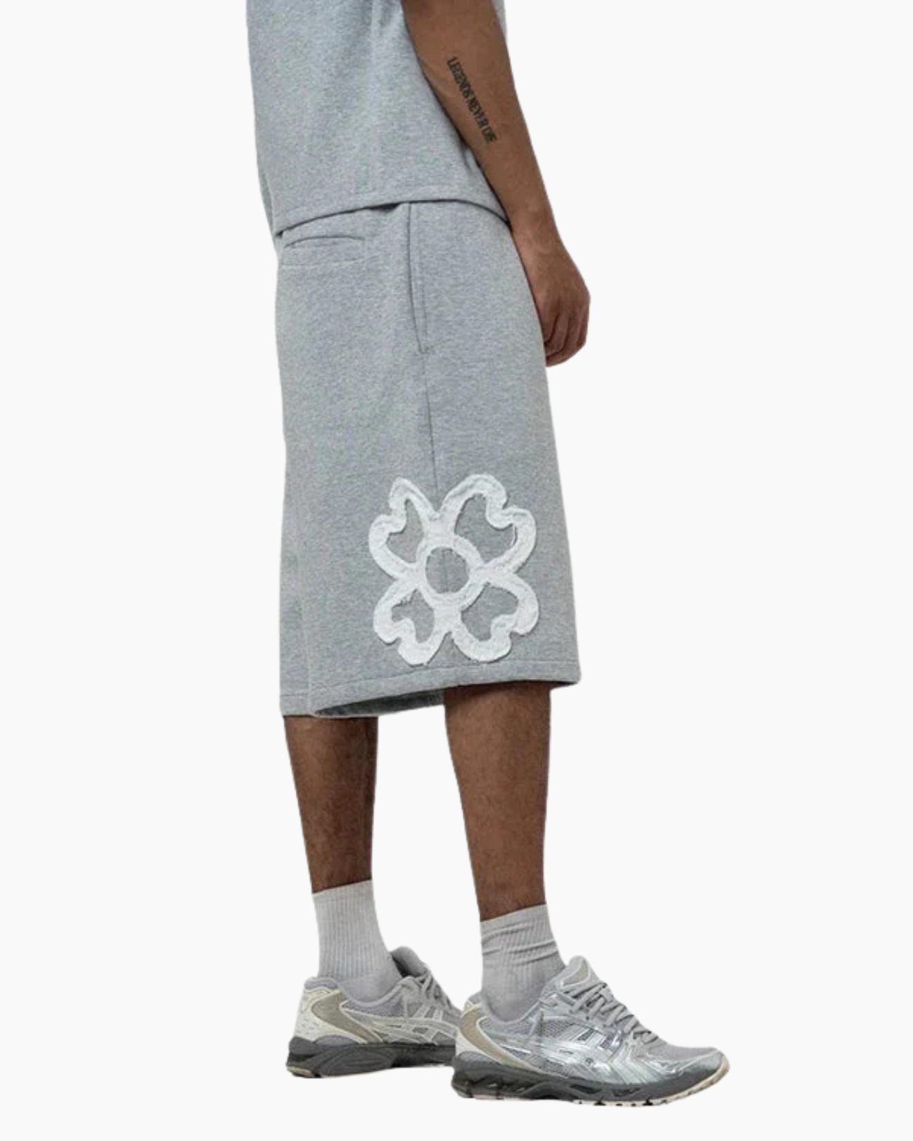 SHORTS STONE GREY
