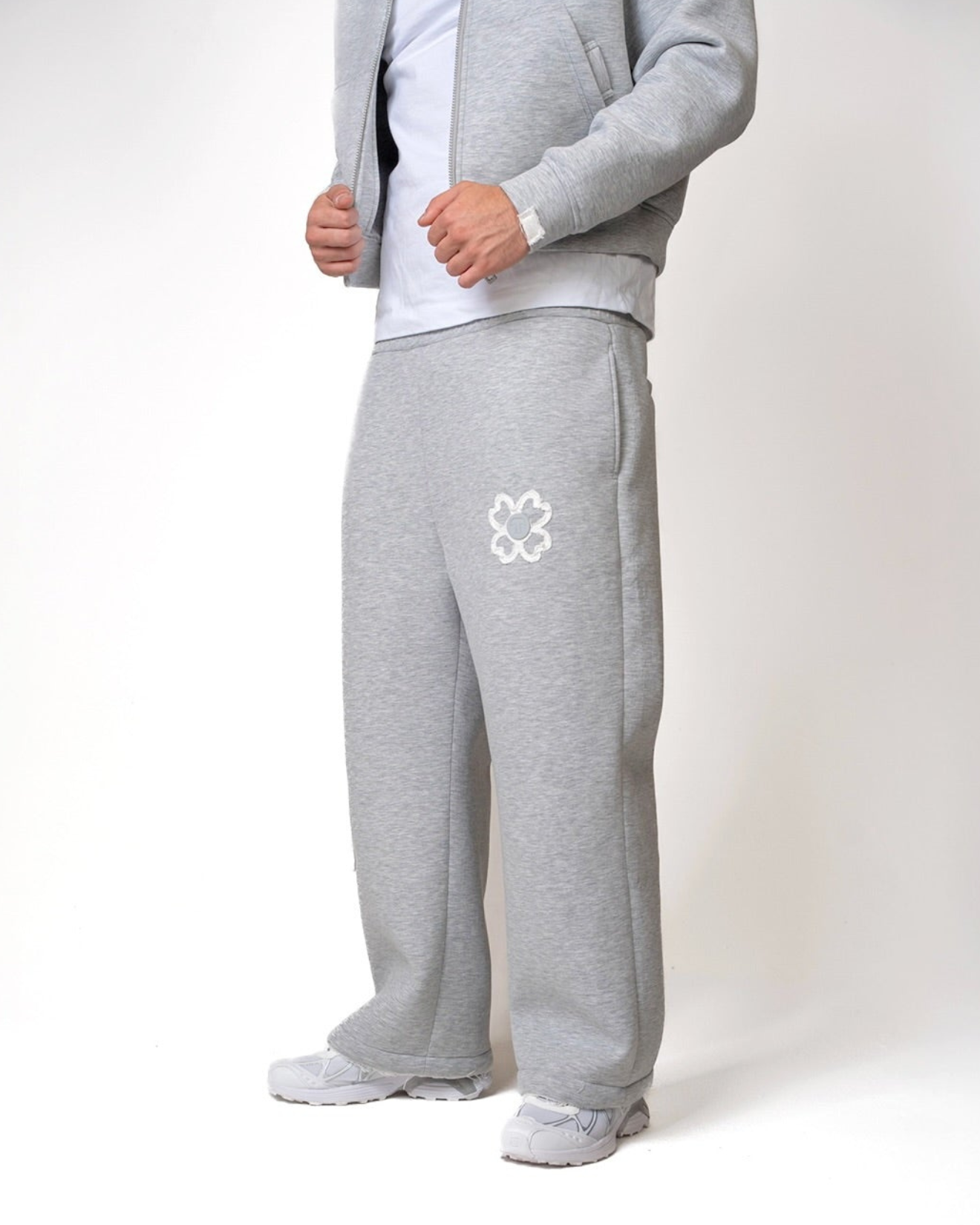 SWEATPANTS STONE GREY