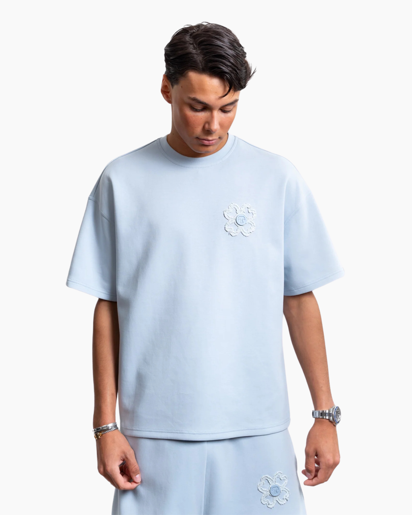 T-SHIRT ICE BLUE